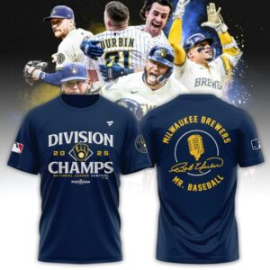 Milwaukee Brewers 2025 NL Central Division Champions Special Edition Tshirt Unisex