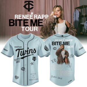 Minnesota Twins x Renee Rap "BITE ME TOUR" 2025 Baseball Baseball Jersey