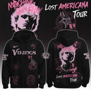 Minnesota Vikings x MGK " The Lost Americana Tour " Hoodie