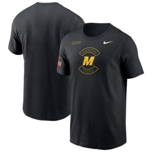 Missouri Tigers Nike 2025 Military Appreciation Dri-FIT T-Shirt - Black