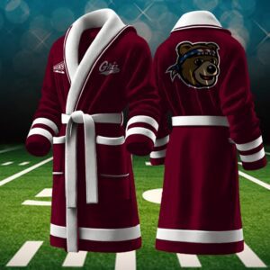 Montana Grizzlies NCAA Personalized Fleece Bathrobe