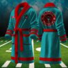 NC State Wolfpack NCAA Personalized Fleece Bathrobe