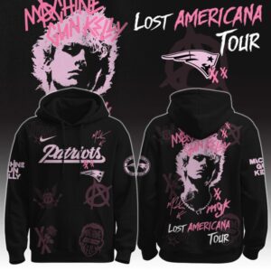 New England Patriots x MGK " The Lost Americana Tour " Hoodie