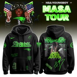New England Patriots x NBA YoungBoy Masa Tour Hoodie