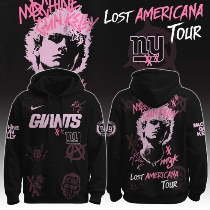 New York Giants x MGK " The Lost Americana Tour " Hoodie