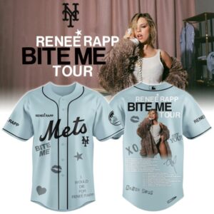 New York Mets x Renee Rap "BITE ME TOUR" 2025 Baseball Baseball Jersey