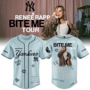 New York Yankees x Renee Rap "BITE ME TOUR" 2025 Baseball Baseball Jersey