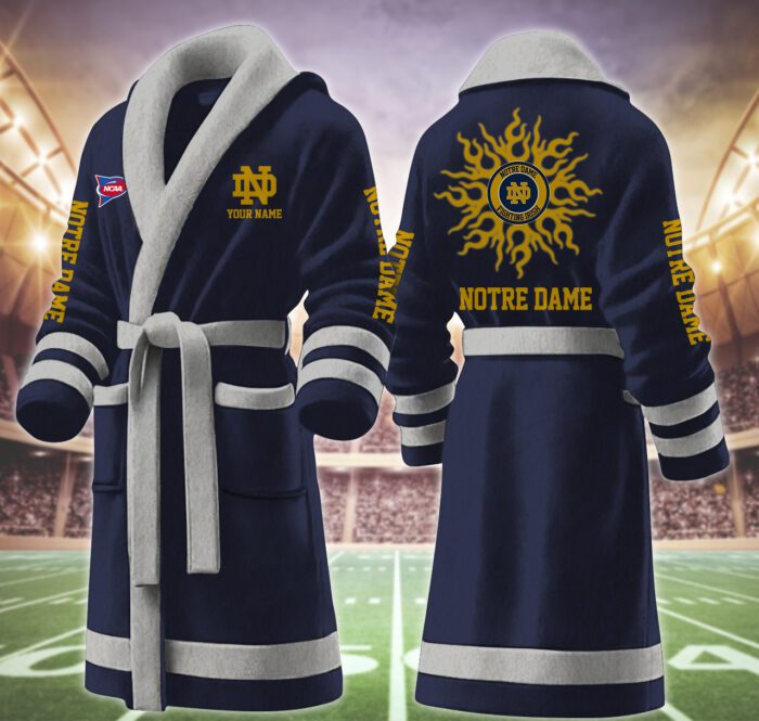 Notre Dame Fighting Irish NCAA Fleece Bathrobe