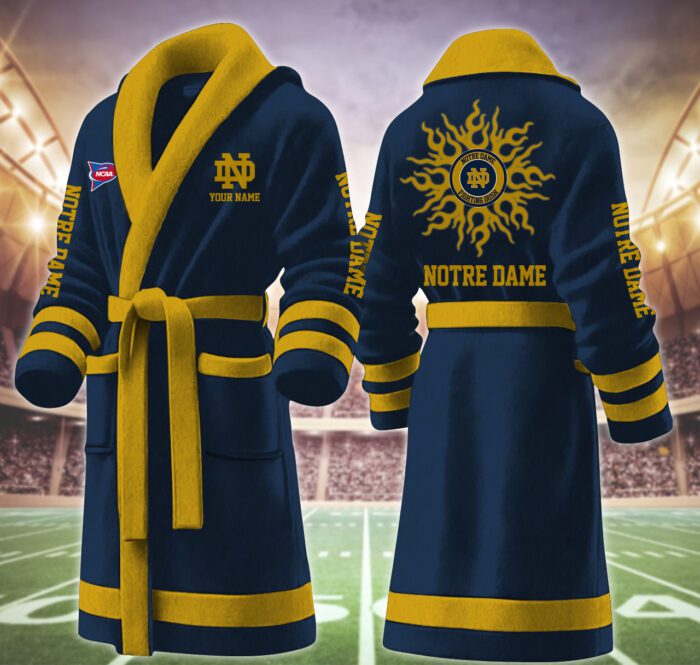 Notre Dame Fighting Irish NCAA Fleece Bathrobe