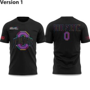 Ohio State Crucial Catch Intercept Cancer 2025 T-Shirt CRC1000