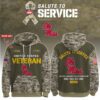Ole Miss Rebels (Mississippi) 2025 Salute To Service Unisex Performance Hoodie