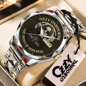 Ozzy Osbourne Alloy Luxury Quartz Watch ALW1016
