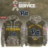 Pittsburgh Panthers 2025 Salute To Service Unisex Performance Hoodie
