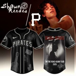 Pittsburgh Pirates x Shawn Mendes "On The Road Again World Tour " Baseball Jersey