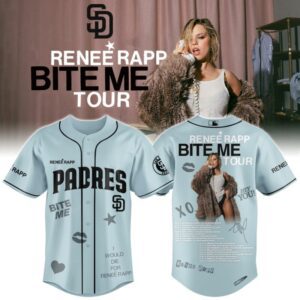 San Diego Padres x Renee Rap "BITE ME TOUR" 2025 Baseball Baseball Jersey