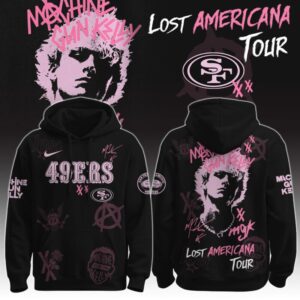 San Francisco 49ers x MGK " The Lost Americana Tour " Hoodie