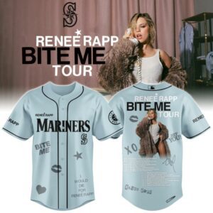 Seattle Mariners x Renee Rap "BITE ME TOUR" 2025 Baseball Baseball Jersey
