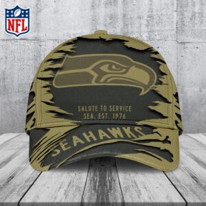 Seattle Seahawks 2025 Salute to Service Classic Cap