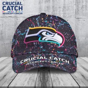 Seattle Seahawks Crucial Catch 2025 Classic Cap