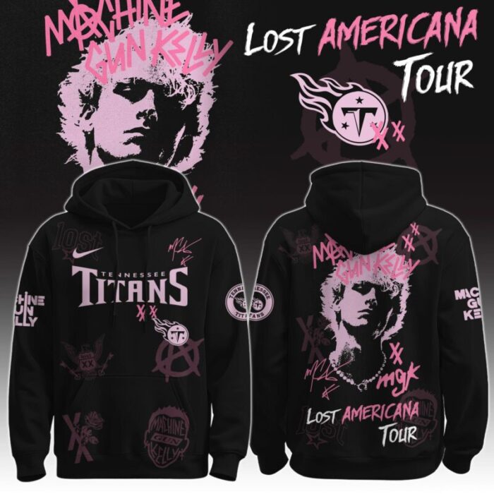 Tennessee Titans x MGK " The Lost Americana Tour " Hoodie