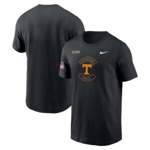Tennessee Volunteers Nike 2025 Military Appreciation Dri-FIT T-Shirt - Black