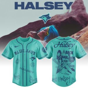 Toronto Blue Jays x Halsey "Back to Badlands Tour" Baseball Jersey
