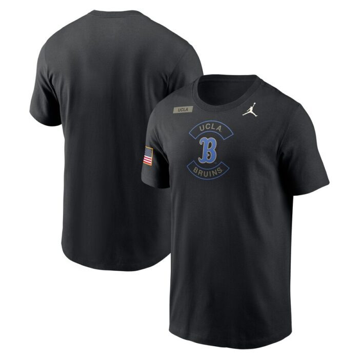 UCLA Bruins Jordan Brand 2025 Military Appreciation Dri-FIT T-Shirt - Black