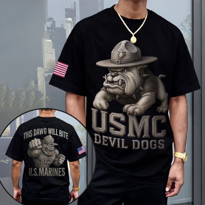 US Marine Corps Unisex Performance T-Shirt VGN1041
