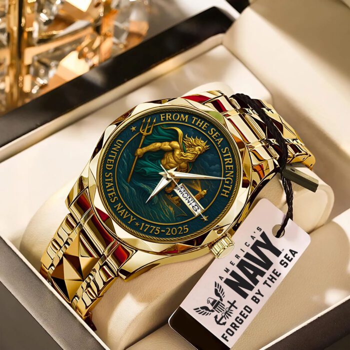 US Navy 2025 Alloy Luxury Quartz Watch ALW1010