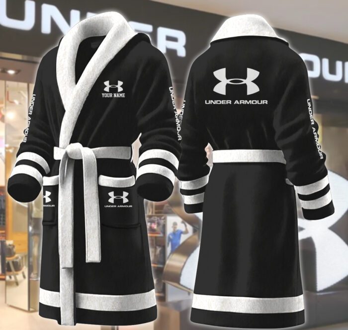 Under Armour Motocycles Personalized Fleece Bathrobe
