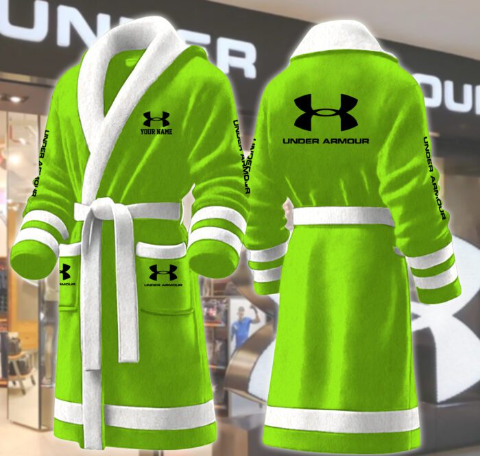 Under Armour Motocycles Personalized Fleece Bathrobe