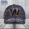 Washington Commanders Crucial Catch 2025 Classic Cap