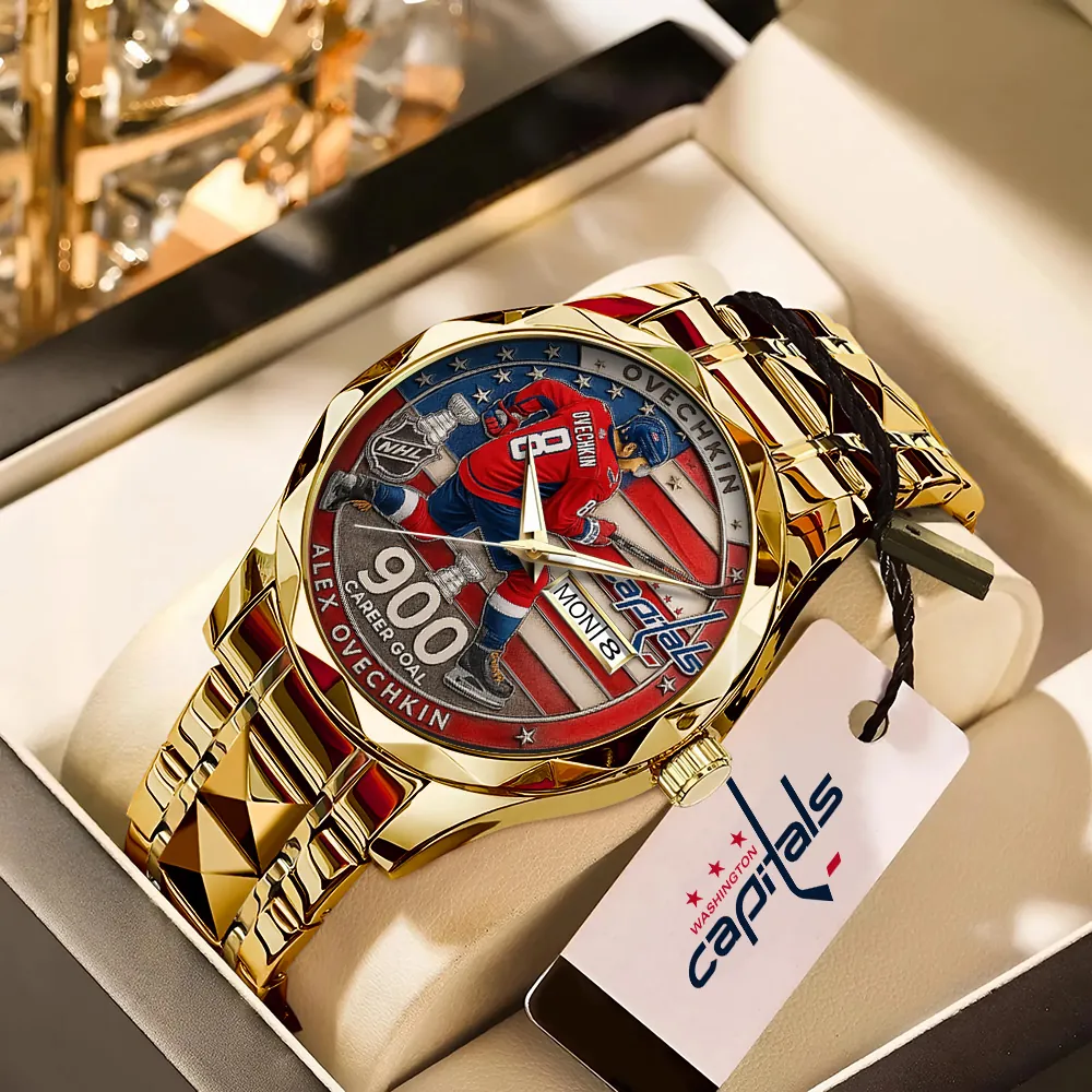 Alex Ovechkin x Washington Capitals Alloy Luxury Quartz Watch GIFT1020