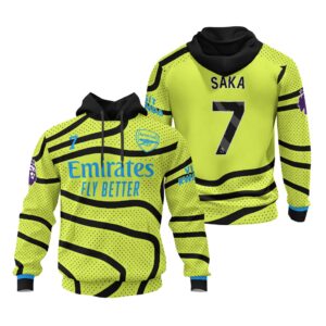 Arsenal Away Unisex Performance Hoodie 23/24 Season SCC1481