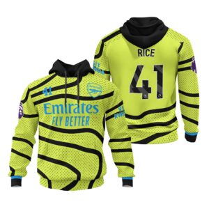 Arsenal Away Unisex Performance Hoodie 23/24 Season SCC1488