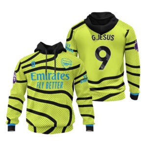 Arsenal Away Unisex Performance Hoodie 23/24 Season SCC1489