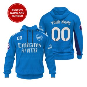 Arsenal Goalkeeper Unisex Performance Hoodie 23/24 Season SCC1494