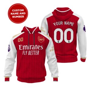 Arsenal Home Unisex Performance Hoodie 23/24 Season SCC1485