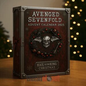 Avenged Sevenfold Hall To The King Christmas Advent Calendar Acrylic Hanging Decor Box