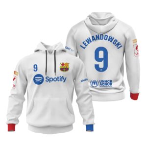 Barcelona Away Unisex Performance Hoodie 23/24 Season SCC1359