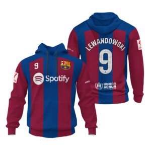 Barcelona Home Unisex Performance Hoodie 23/24 Season SCC1484