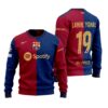 Barcelona Home Wool Sweater 24/25 Season SCC1304