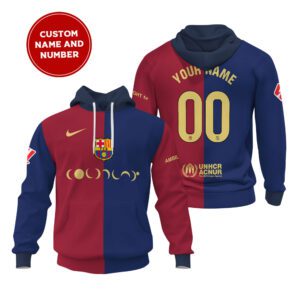 Barcelona Unisex Performance Hoodie 24/25 Season SCC1114