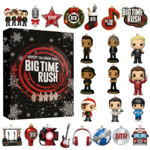 Big Time Rush Advent Calendar Acrylic Hanging Decor Box 2025