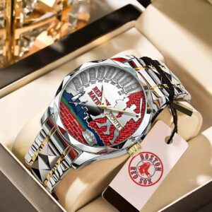 Boston Red Sox 125th Anniversary Alloy Luxury Quartz Watch GIFT1036