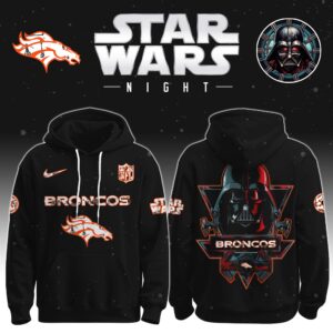 Denver Broncos Star Wars Darth Vader Limited Editions Performance Unisex Hoodie Jogger Set