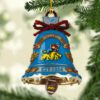 Detroit Lions Merry Christmas Ornament 2025