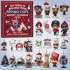 Fresno State Bulldogs 104th Anniversary Advent Calendar Acrylic Hanging Decor Box
