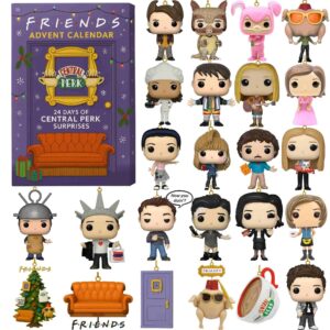 Friends TV Show Advent Calendar Acrylic Hanging Decor Box 2025 - 24 Days of Central Perk Surprises
