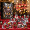 KISS 2025 Advent Calendar Acrylic Hanging Decor Box Trending Gift Holiday HCM1002
